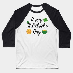 Happy St. Patrick's Day Baseball T-Shirt